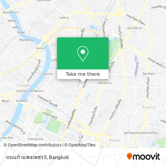 ถนนกําแพงเพชร5 map