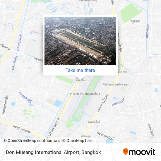 Don Mueang International Airport map