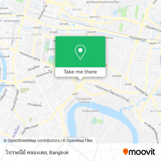 ไปรษณีย์ คลองเตย map