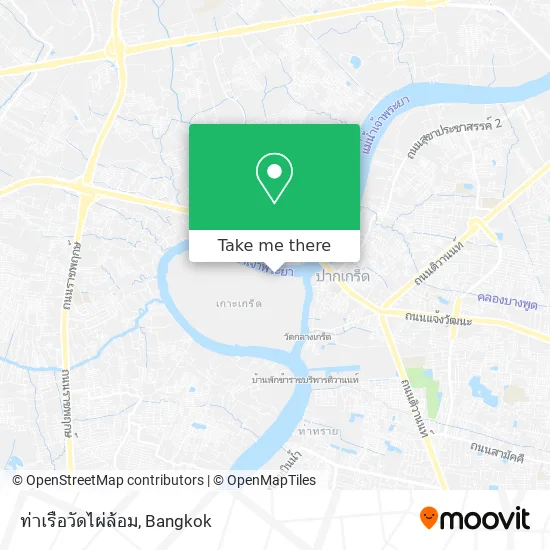 ท่าเรือวัดไผ่ล้อม map