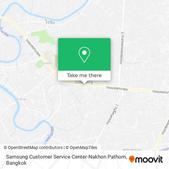 Samsung Customer Service Center-Nakhon Pathom map