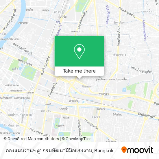 กองแผนงานฯ @ กรมพัฒนาฝีมือแรงงาน map