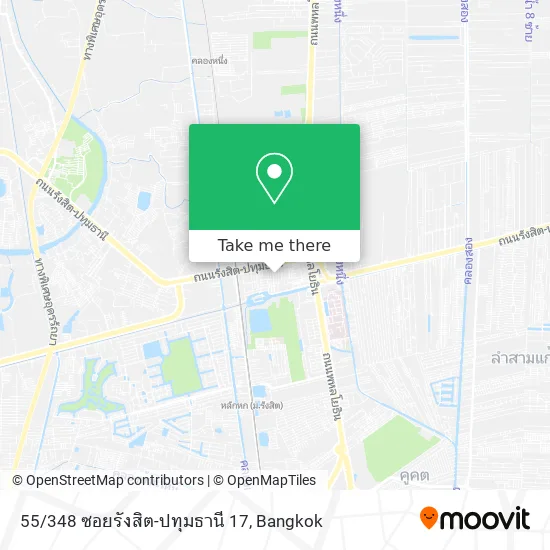 55/348 ซอยรังสิต-ปทุมธานี 17 map