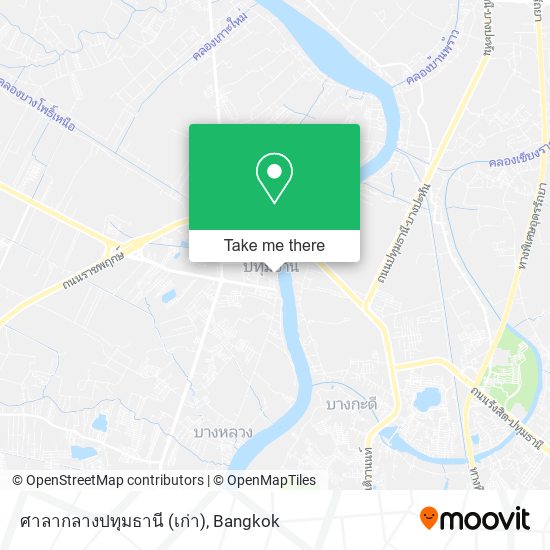 ศาลากลางปทุมธานี (เก่า) map