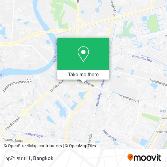จุฬา ซอย 1 map