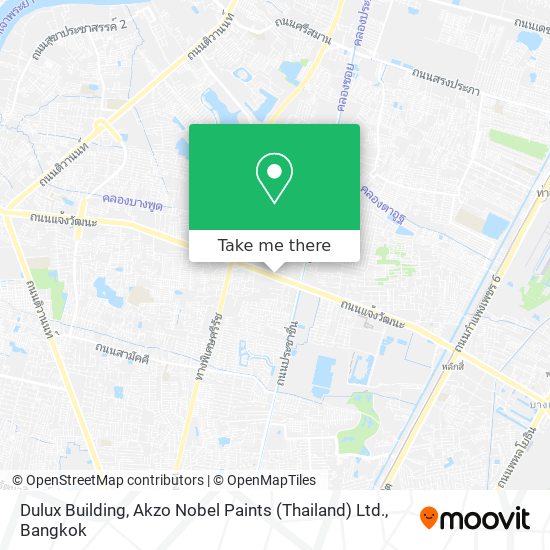 Dulux Building, Akzo Nobel Paints (Thailand) Ltd. map