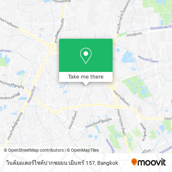 วินด์มอเตอร์ไซค์ปากซอยนวมินทร์ 157 map