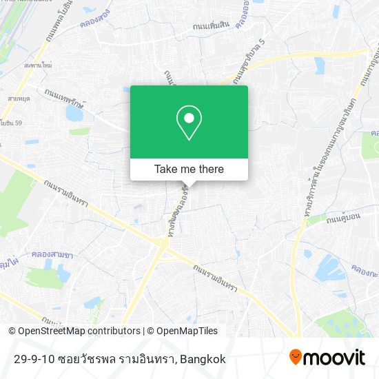 29-9-10 ซอยวัชรพล รามอินทรา map