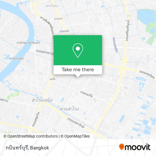 กบินทร์บุรี map