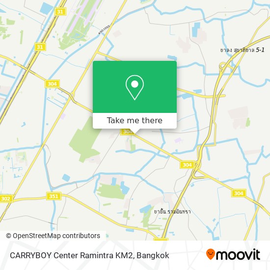 CARRYBOY Center Ramintra KM2 map