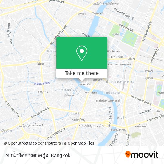 ท่าน้ำวัดซางตาครู้ส map