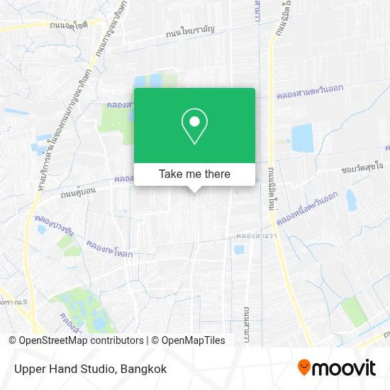 Upper Hand Studio map