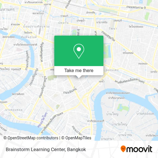 Brainstorm Learning Center map