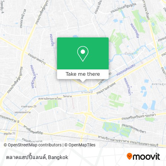 ตลาดแฮปปี้แลนด์ map