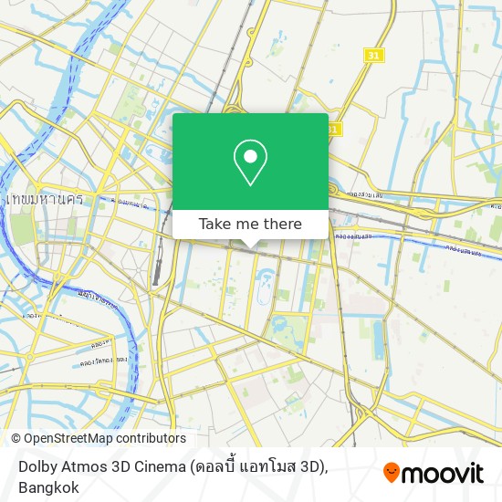 Dolby Atmos 3D Cinema (ดอลบี้ แอทโมส 3D) map