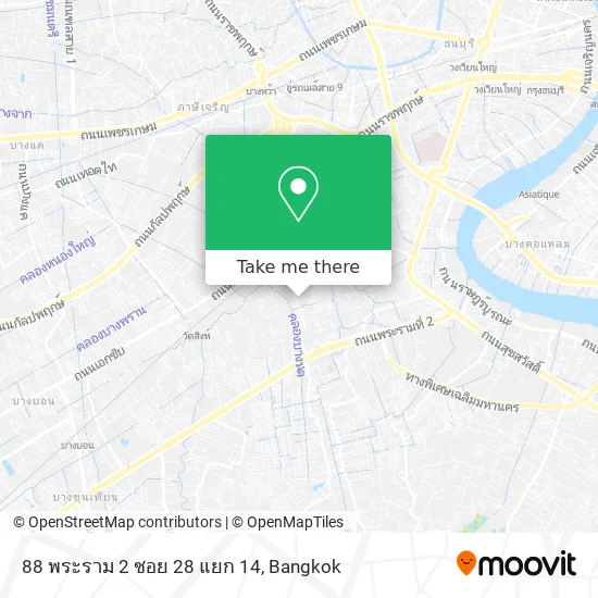 88 พระราม 2 ซอย 28 แยก 14 map