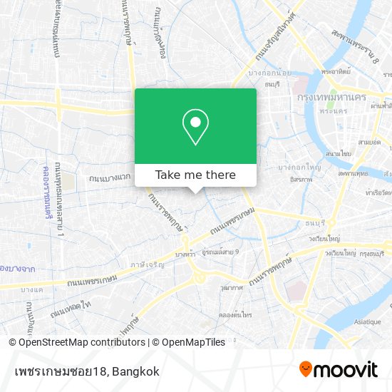 เพชรเกษมซอย18 map