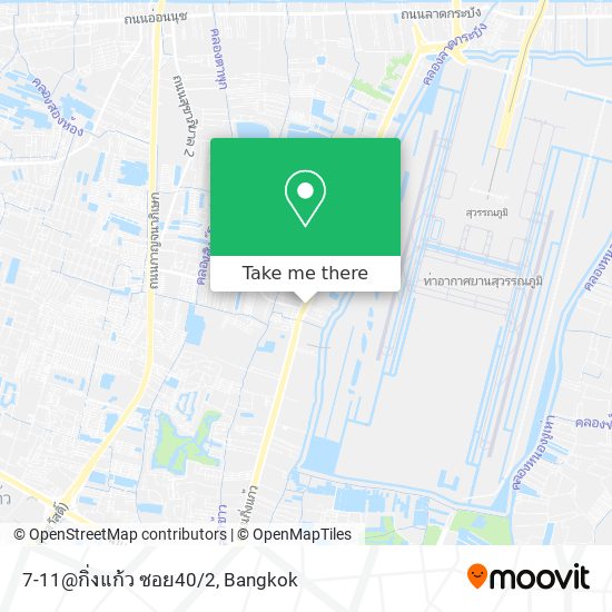 7-11@กิ่งแก้ว ซอย40/2 map
