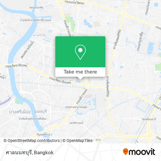 ศาลนนทบุรี map