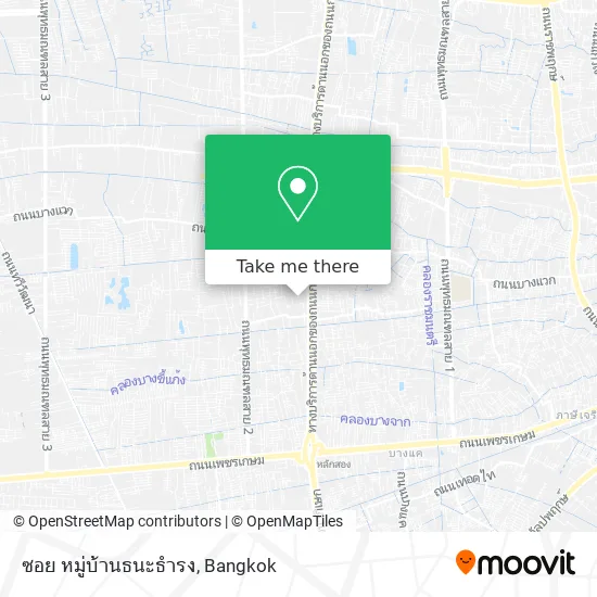 ซอย หมู่บ้านธนะธำรง map