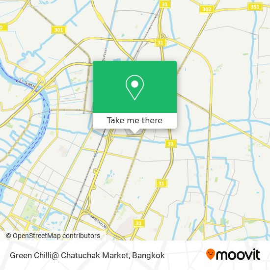 Green Chilli@ Chatuchak Market map