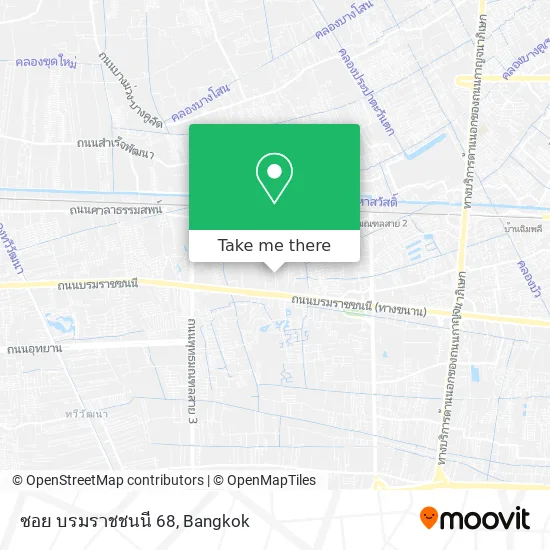 ซอย บรมราชชนนี 68 map