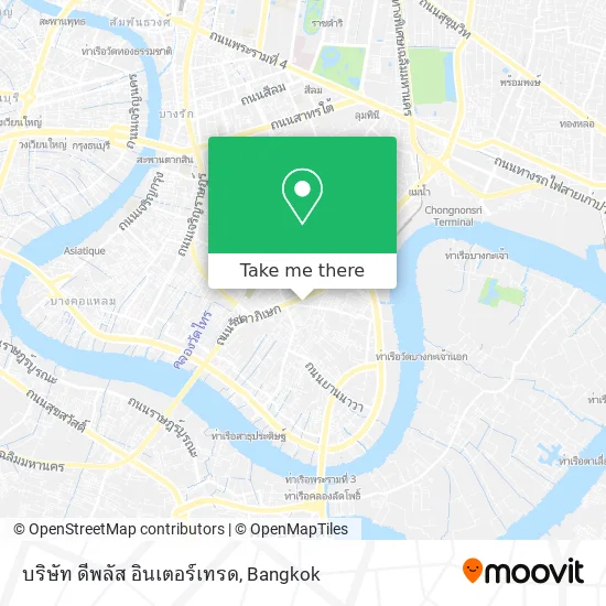 บริษัท ดีพลัส อินเตอร์เทรด map