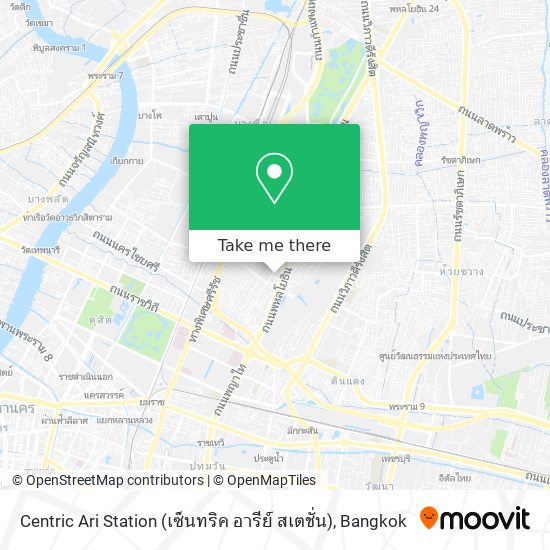 Centric Ari Station (เซ็นทริค​ อารีย์​ สเตชั่น) map