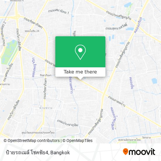 ป้ายรถเมล์ โชคชัย4 map