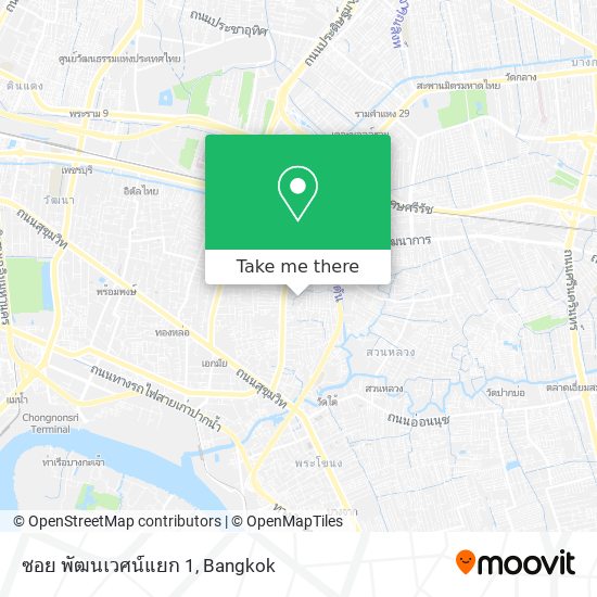 ซอย พัฒนเวศน์แยก 1 map