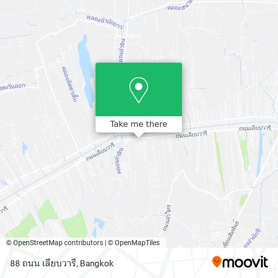 88 ถนน เลียบวารี map