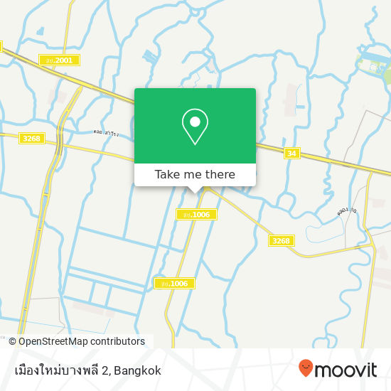 เมืองใหม่บางพลี 2 map