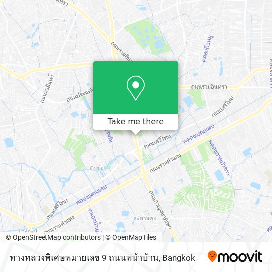 ทางหลวงพิเศษหมายเลข 9 ถนนหน้าบ้าน map