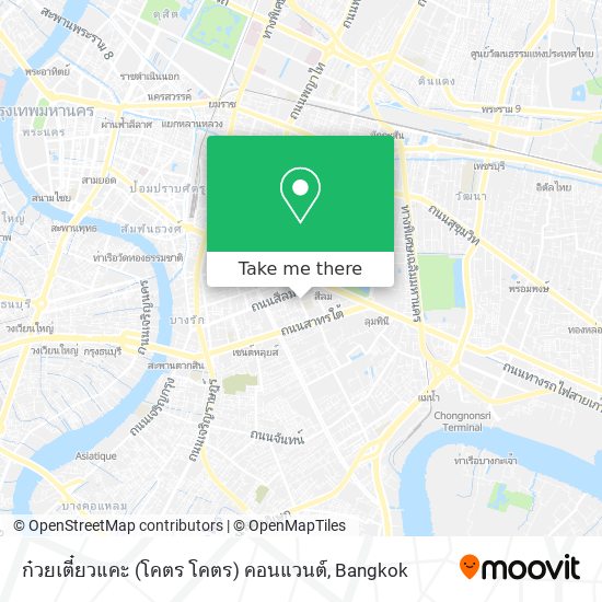 ก๋วยเตี๋ยวแคะ (โคตร โคตร) คอนแวนต์ map