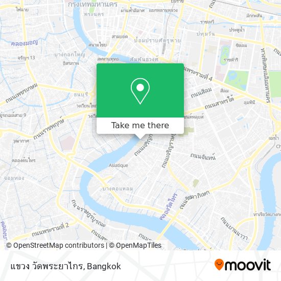 แขวง วัดพระยาไกร map