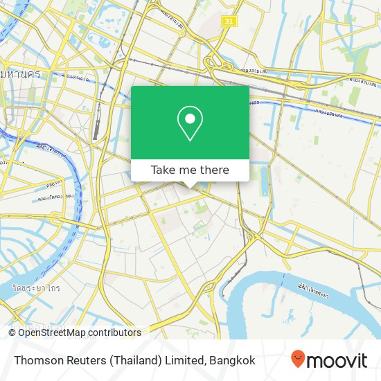 Thomson Reuters (Thailand) Limited map