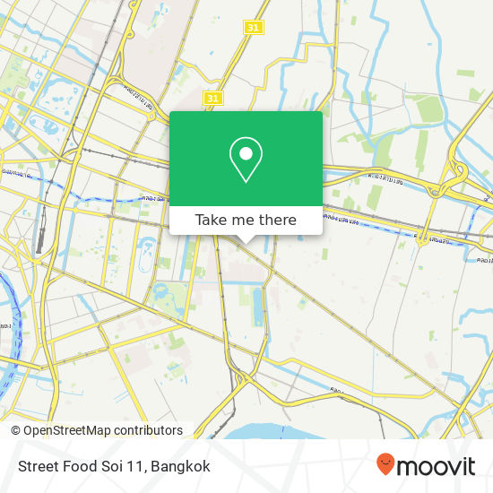 Street Food Soi 11 map