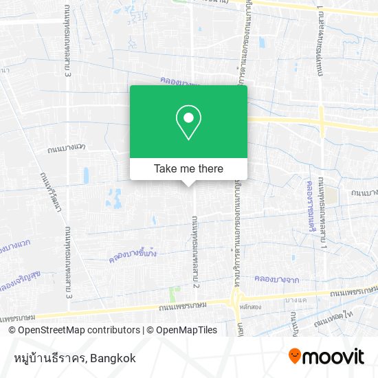 หมู่บ้านธีราคร map