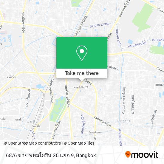 68/6 ซอย พหลโยธิน 26 แยก 9 map