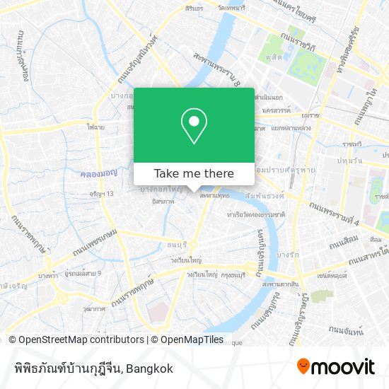 พิพิธภัณฑ์บ้านกุฎีจีน map