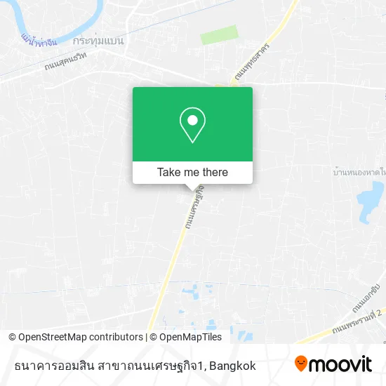 ธนาคารออมสิน สาขาถนนเศรษฐกิจ1 map