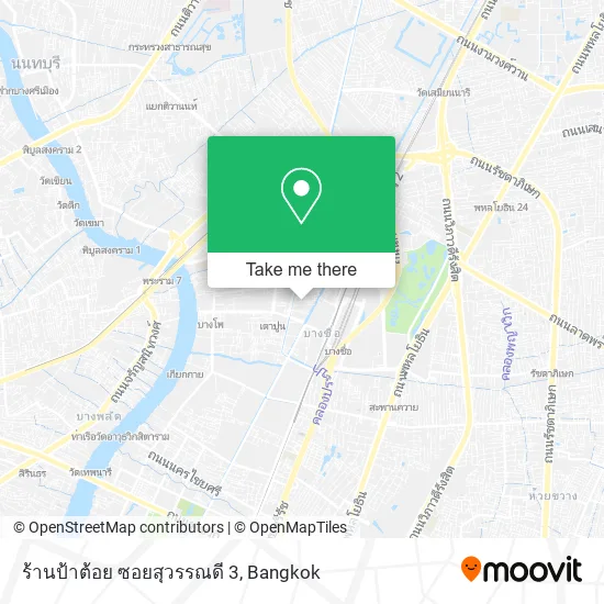 ร้านป้าต้อย ซอยสุวรรณดี 3 map