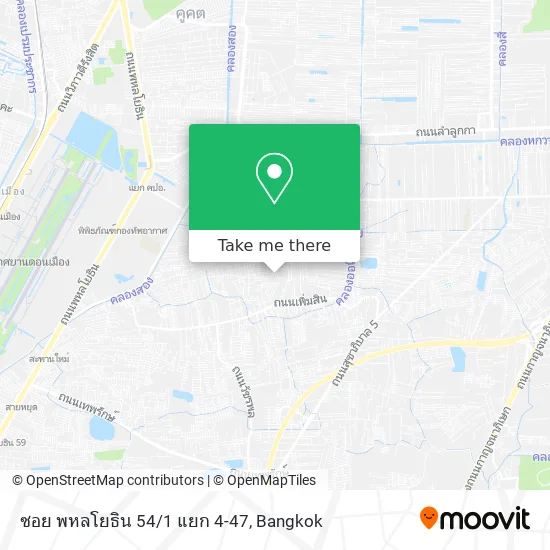 ซอย พหลโยธิน 54/1 แยก 4-47 map