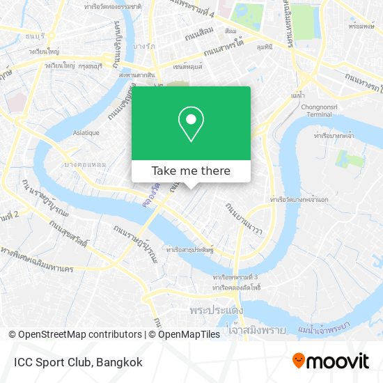 ICC Sport Club map