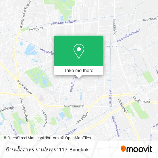 บ้านเอื้ออาทร รามอินทรา117 map