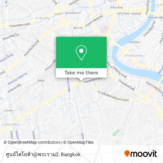 ศูนย์โตโยต้า@พระราม2 map