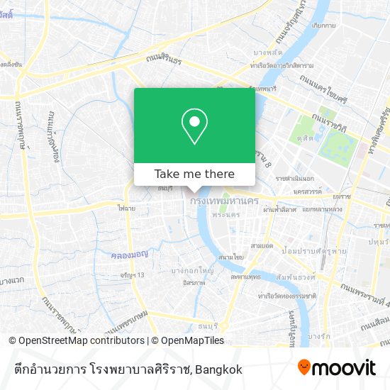 ตึกอํานวยการ โรงพยาบาลศิริราช map