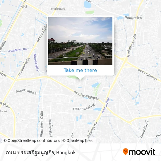 ถนน ประเสริฐมนูญกิจ map