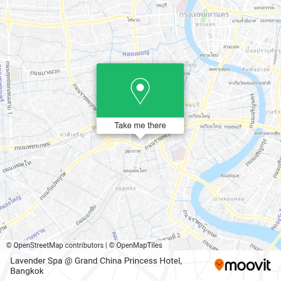 Lavender Spa @ Grand China Princess Hotel map