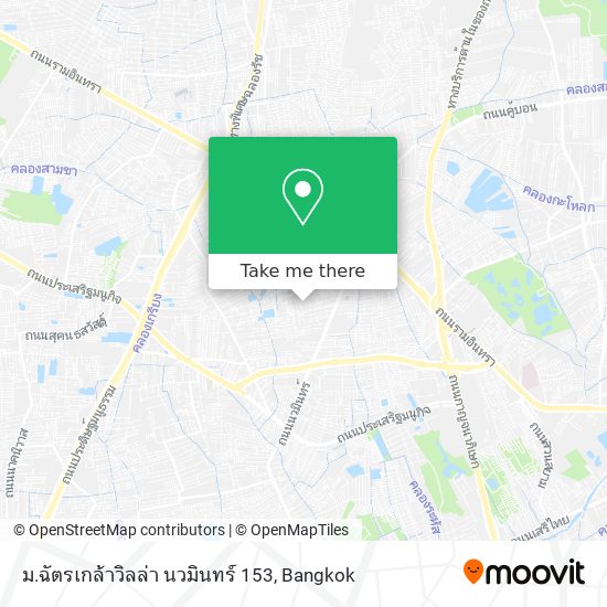 ม.ฉัตรเกล้าวิลล่า นวมินทร์ 153 map